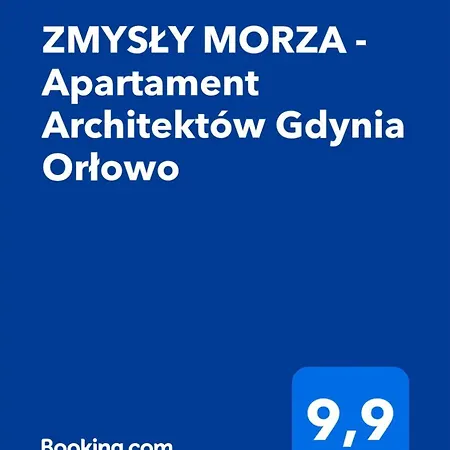 Zmysły Morza - Architektów Orłowo Apartament *